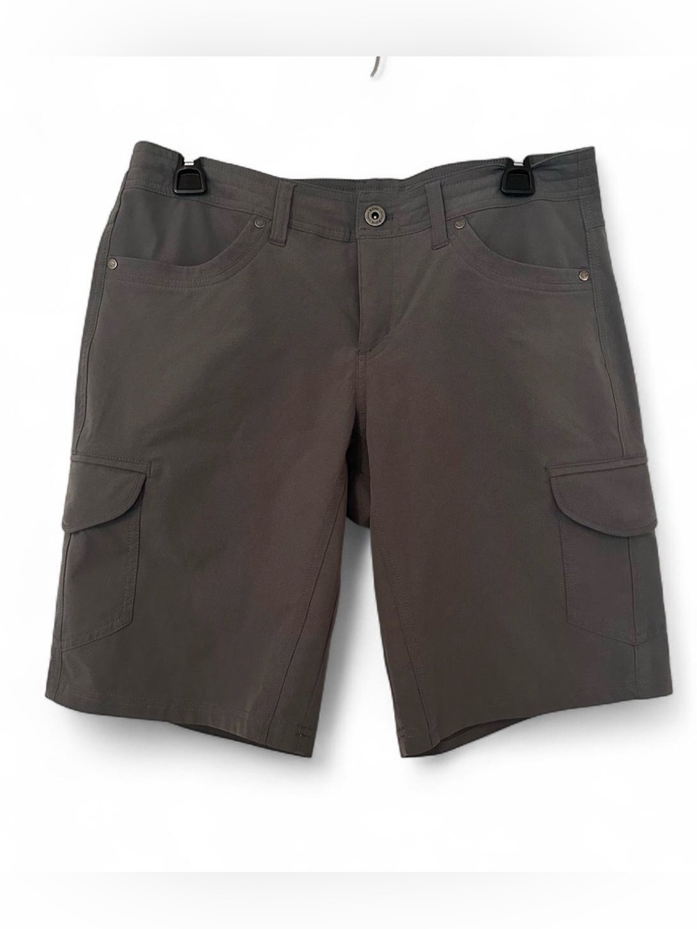 Kuhl Women's Hiking Cargo Shorts Charcoal Gray Size 8